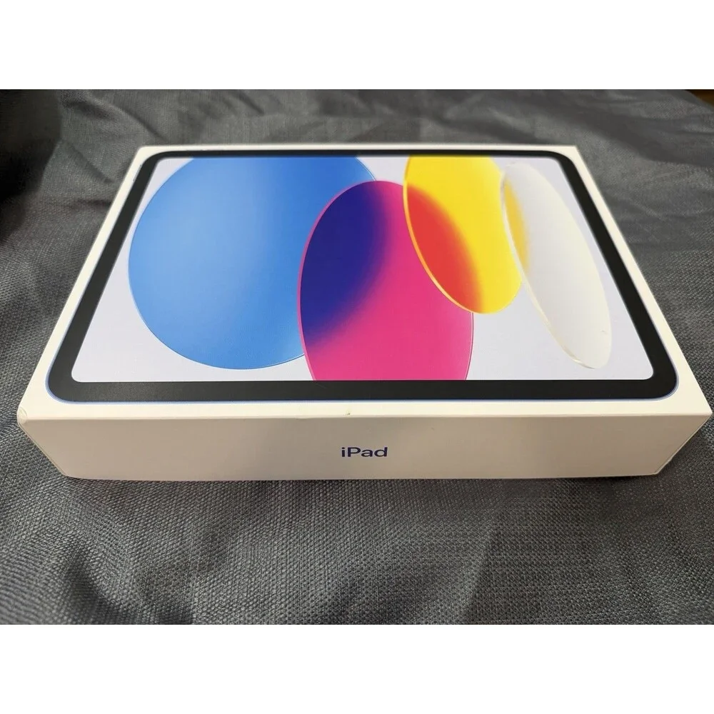 Apple iPad 11th Gen A16 128GB Wi-Fi Blue (EMPTY BOX ONLY) w/ Inserts 2025